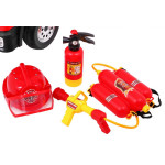 Elektrické autíčko - hasičské - červené